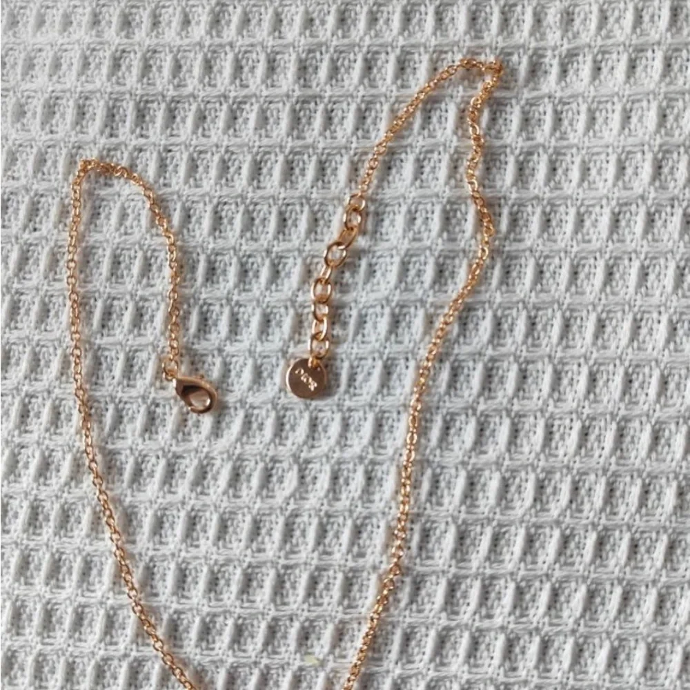 Classic Dior Gold CD Necklace